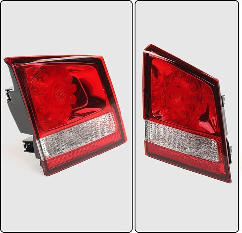 مصباح خلفي LED من FIONE متوافق مع دودج جورني 2011-2020 LH نوع LED داخلي مصباح فرامل خلفي خلفي 68078517AD 68078517AE جانب السائق الأيسر in Saudi Arabia