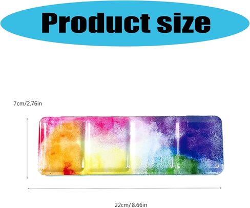 Watercolor Paint Palette Box 24 Well Travel Paint Case Metal Storage Box Leakproof Lid for Artist Student Smooth Application Watercolor Cakes in Saudi Arabia