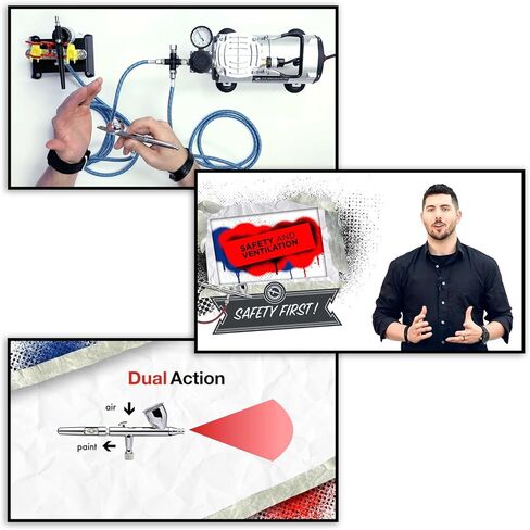 Airbrush Essentials - Master the Basics - Airbrush Beginners Tips on Equipment and Techniques in Saudi Arabia