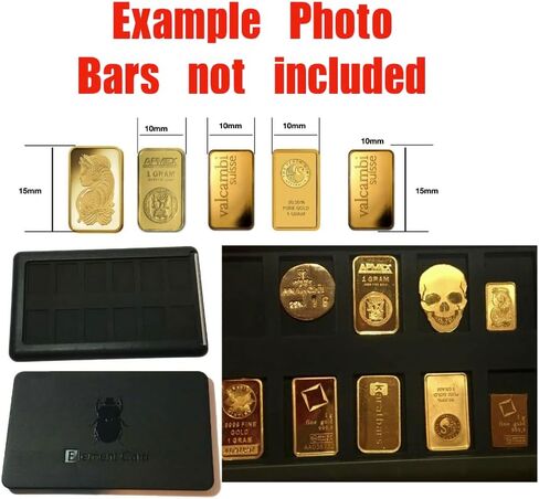 2 Element Cards Gold Bullion Cases for Valcambi Combibars Silver Platinum Palladium Gold APMEX PAMP in Saudi Arabia