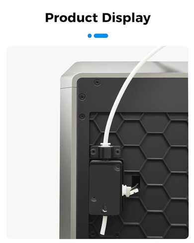 مستشعر تشغيل الشعيرات الرسمي Ender 3 V3 SE من Creality، كاشف وحدة كشف الكسر بمستشعر الفتيل الذكي لخيوط 1.75 مم (أسود) in Saudi Arabia