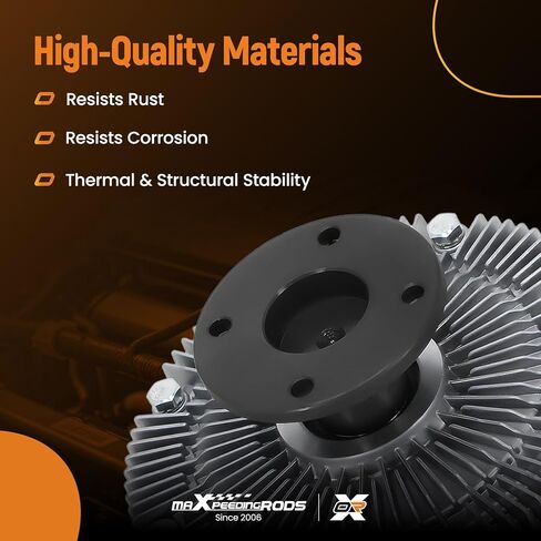 قابض مروحة تبريد المحرك maxpeedingrods لسيارة Chevy Silverado 1500 2500 3500 1996-2010، C1500 C2500 C3500 96-2000، Express 1500 2500 3500 97-2016، K1500 K2500 96-2000، سوبربان 1500 96-2013 in Kuwait