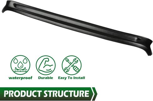 GRAND ORANGE Front Hood Guard Compatible with Jeep Wrangler JL 2018-2023, Fit Jeep Gladiator 2020-2022, Textured Black Hood Deflector Shield Guard in Saudi Arabia