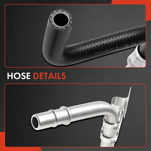 A-Premium Auxiliary Cooler Outlet Automatic Transmission Oil Cooler Line Hose Assembly Compatible with Ford F-150 2011-2014, Expedition 2015-2017 & Lincoln Navigator 2015-2017 in Saudi Arabia