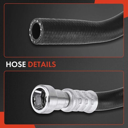 A-Premium Automatic Transmission Oil Cooler Line Hose Assembly Compatible with Dodge Ram 2500 3500 1994-2002 5.9L 2-PC Set in Saudi Arabia