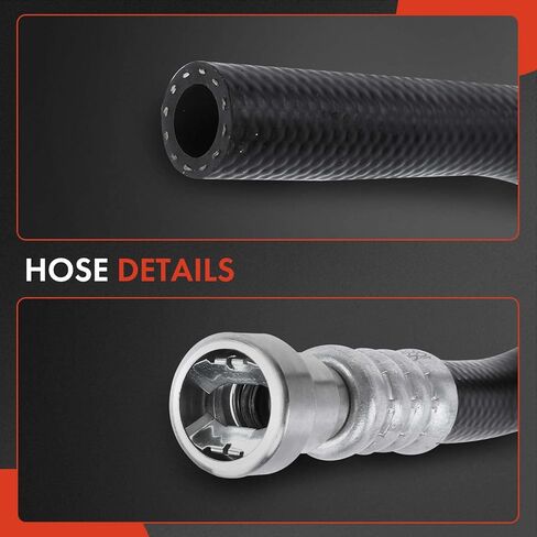 A-Premium Automatic Transmission Oil Cooler Line Hose Assembly Compatible with Dodge Ram 2500 3500 1994-2002 5.9L 2-PC Set in Saudi Arabia