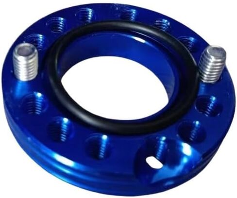 22mm Motorcycle Oil Regulator Intake Manifold Swivel Plate for Motorcycles(Black) in Saudi Arabia
