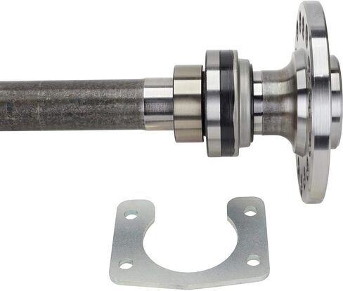 Speedway Motors Short 31-Spline 9" Ford Cut-to-Fit Axle with Bearing, Big Bearing Ends, 5-Lug Bolt Patterns, 2.5" Offset, 3.150" Bearing, Strong Steel Build, Sold Individually in Kuwait
