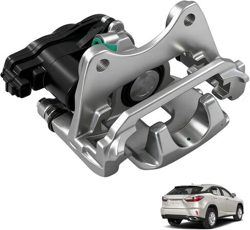 فرجار الفرامل الخلفي مع المحرك المتوافق مع Lexus RX350 RX450h 2016-2022 3.5L مجموعة فرجار الفرامل اليمنى تحل محل 47830-0E090 47821-0E090 (جانب الركاب الأيمن) in Kuwait
