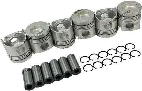 6 PC 13216-2010 13216-2120 Piston Suitable for Hino H06C Engine Part in Saudi Arabia
