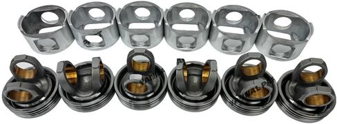 6 PC 2382726 1334983 Piston Suitable for Caterpillar Engine Part 3126 in Saudi Arabia