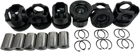 6 PC Piston 4367173 Suitable for Cummins QSX15 Engine Part in Saudi Arabia