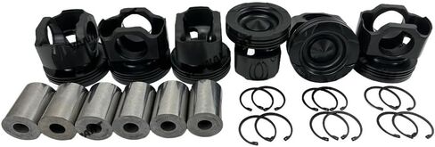 6 PC Piston 4367173 Suitable for Cummins QSX15 Engine Part in Saudi Arabia
