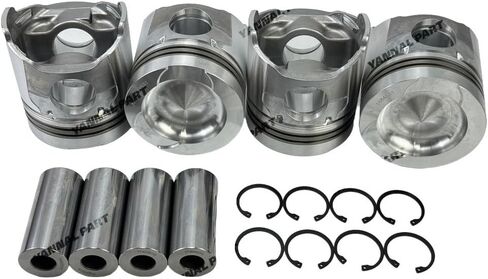 4 PC Piston 168-4531 7N9805 Suitable for Caterpillar 3304 Engine Part in Saudi Arabia