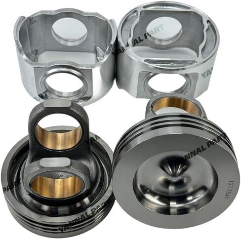 6 PC 238-2716 107-7545 Piston Suitable for Caterpillar 3116 Engine Part in Saudi Arabia