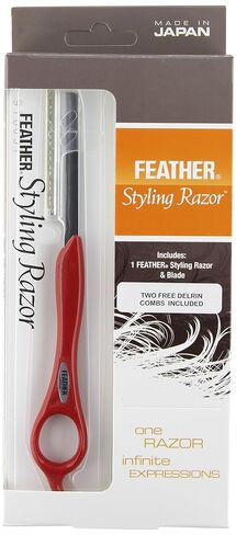 Feather Silver Styling Razor Kit in Kuwait