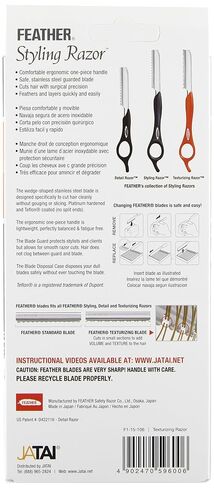 Feather Silver Styling Razor Kit in Kuwait