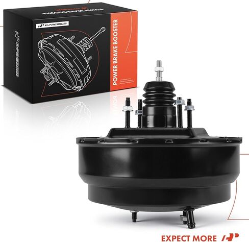 معزز فرامل الطاقة A-Premium متوافق مع Honda CR-V CRV 1997-2001، Odyssey 1998 & Acura CL 1998-1999، Integra 1998-2001، بدون أسطوانة رئيسية in Kuwait