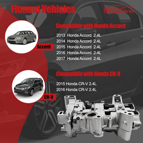 15100-5A2-A03 مضخة زيت المحركات مناسبة لهوندا أكورد CR-V 2.4L 2013-2017 151005A2A03 in Kuwait