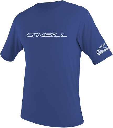 تي شيرت Oneill Linear S/S Rash للرجال - أبيض - صغير (X-Large) in Saudi Arabia
