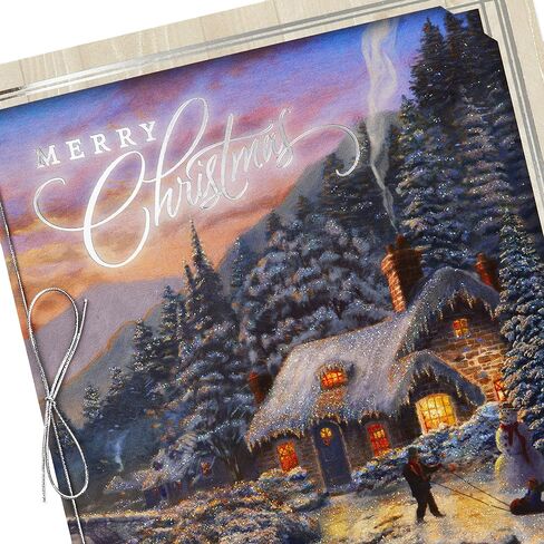 Hallmark Thomas Kinkade Christmas Cards (16 Cards and Envelopes) Christmas Blessing in Saudi Arabia