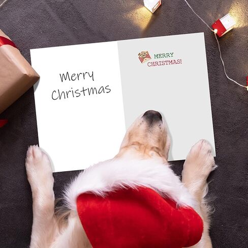 Christmas Card for Wife - 5" x 7" Romantic Christma's Card with Envelopes, Xmas Cards for Girlfriend, Lover, Unique Christmas Gifts for Wife from Husband Boyfriend, Early Xmas Gift Ideas in Saudi Arabia