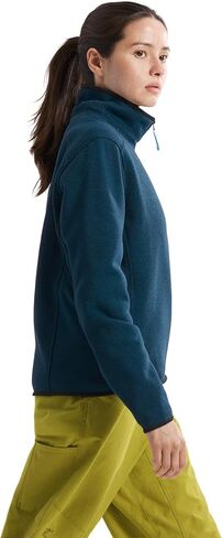 Arc'teryx Covert 1/2 رقبة بسحاب للسيدات | بلوفر صوف دافئ مصنوع من مواد معاد تدويرها in Kuwait
