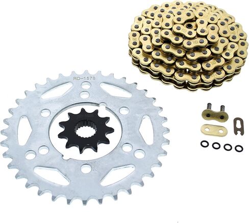 Chain and Sprockets for Polaris Scrambler 500 4X4 1998-2009 520-76L O-Ring 13/36 in Saudi Arabia