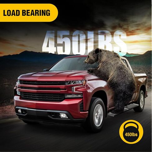 لوحات تشغيل Nilight لـ 2015-2024 Ford F-150 SuperCrew Cab Pickup 4 أبواب 2017-2024 Ford F-250 F-350 Super Duty Crew Cab 6 بوصة قضبان نيرف جانبية من الألومنيوم مقاومة للانزلاق، ضمان لمدة عامين in Saudi Arabia