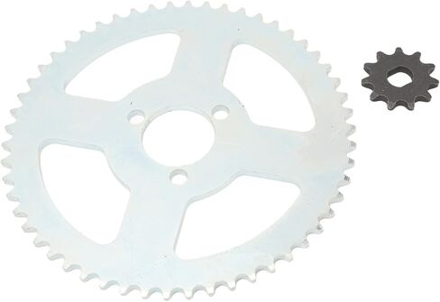 T8F Gear Chain Set, High Strength Front and Rear T8F Sprocket Chain Kit, Fit for Mini Dirt ATV Pocket Bikes in Saudi Arabia