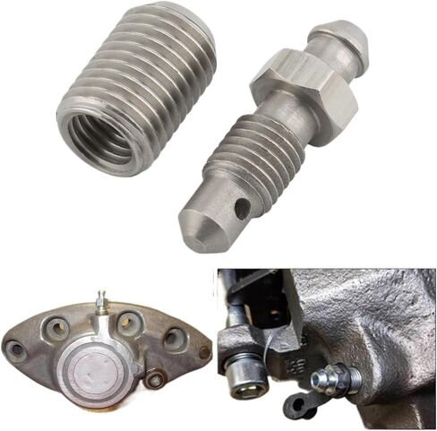 Custom Universal For Harley Touring Sportster Dyna Softail OEM # 57601 Motorcycle Brake Caliper Bleeder Screw Repair Kit in Saudi Arabia