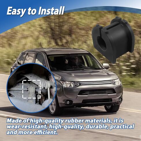 2Pcs 4156A085 Rear Sway Bar Bushing Kit Fit for Mitsubishi Outlander ES SE SEL LE SP PHEV GT SEL 2018-2020 Sport 2013-2024 in Saudi Arabia