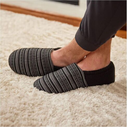 شبشب Feelgoodz الرجالي من Meridian Laidback Faux Sherpa للاستخدام الداخلي in Kuwait