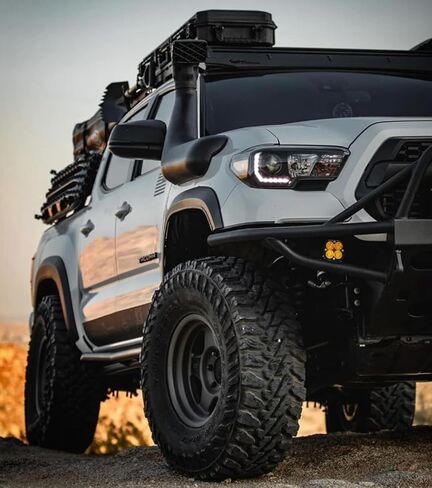 Intake Snorkel Kit Compatible With 2005-2015 Toyota Tacoma Rolling Head 2.7 4.0 Off Road in Saudi Arabia