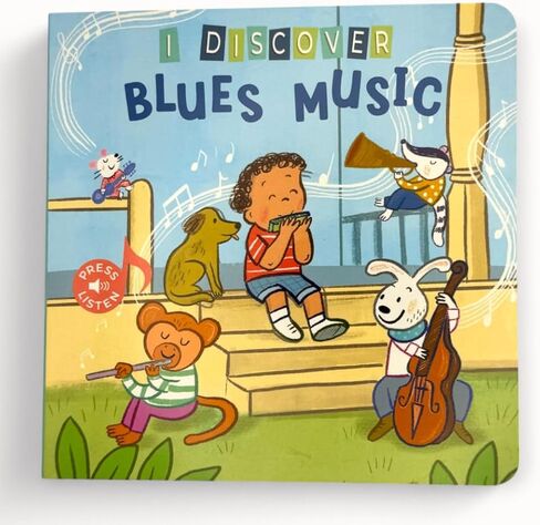 I Discover Blues Music – Sound Book for Babies & Toddlers | 6 Real Blues Songs | Interactive Board Book with Music | Ages 0-4 | Pirouette Kids in Saudi Arabia