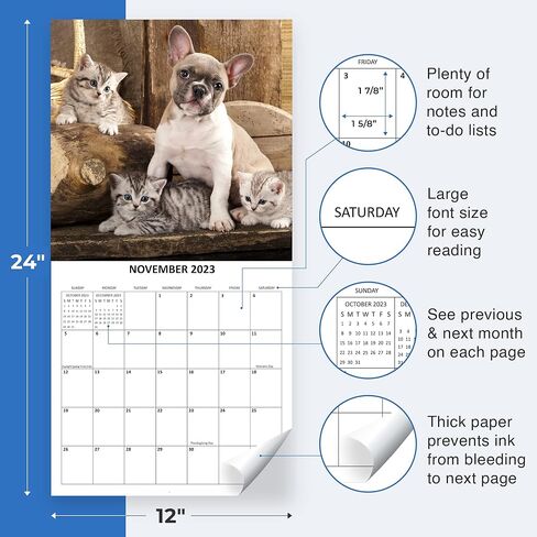 تقويم الحائط الشهري لصغار الباندا لعام 2026 | تقويم حيوانات الأطفال اللطيفة 2025-2026 in Kuwait