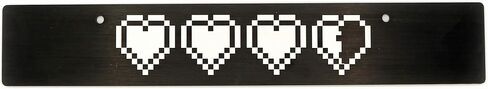 Billetworkz Life Hearts License Plate Delete Compatible with Subaru WRX/STI 2008-21 in Saudi Arabia