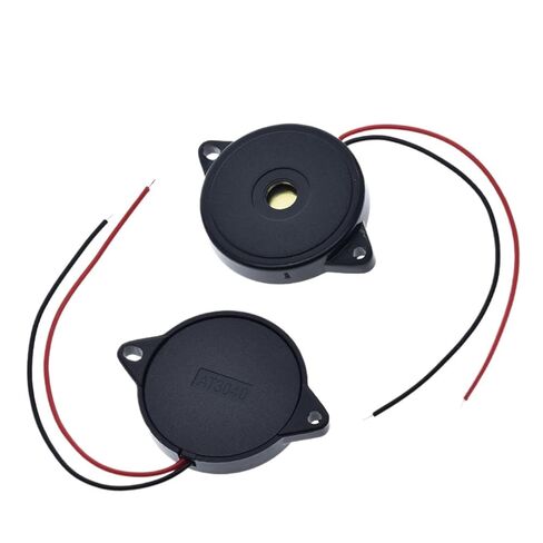 1/5PCS 30X5.5MM Enclosed Piezo Passive Buzzer Element W/Wires AT3040(1pcs) in Saudi Arabia