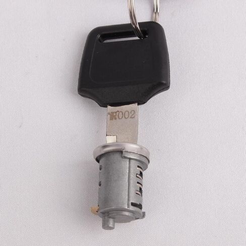 Car Roof Core Kit Fixed Lock Cylinders with Key Rustproof Replacement Roof Cargo Locks for Bike Rack Cross Bar, Type A in Saudi Arabia