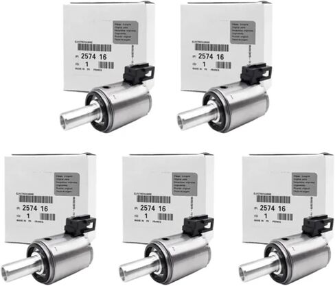 Compatible For Peugeot Compatible For Renault/Citroen 1607991280 7701208174 257410 9653760480 Auto Transmission Gearbox Solenoid Valve DPO AL4(1Pcs) in Saudi Arabia