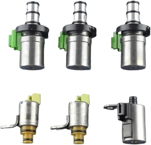 6 Pcs TRANSMISSION SOLENOID KIT 48420K-R 4F27E FN4A-EL Compatible For Mazda 2 3 5 6 CX-7 MPV Compatible For Ford Focus in Saudi Arabia