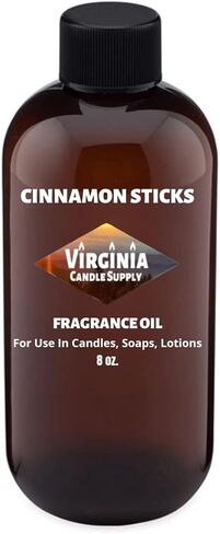 Cinnamon Sticks Fragrance Oil (8 oz Bottle) for Candle Making, Soap Making, Tart Making, Room Sprays, Lotions, Car Fresheners, Slime, Bath Bombs, Warmers… in Saudi Arabia