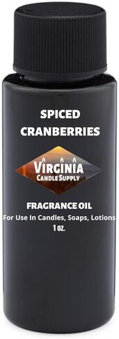 Spiced Cranberries Fragrance Oil (Our Version of The Brand Name) (1 oz Bottle) for Candle Making, Soap Making, Tart Making, Room Sprays, Lotions, Car Fresheners, Slime, Bath Bombs, Warmers…… in Saudi Arabia
