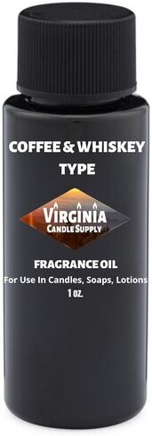 Coffee & Whiskey Type Fragrance Oil (Our Version of The Brand Name) (1 oz Bottle) for Candle Making, Soap Making, Tart Making, Room Sprays, Lotions, Car Fresheners, Slime, Bath Bombs, Warmers in Saudi Arabia