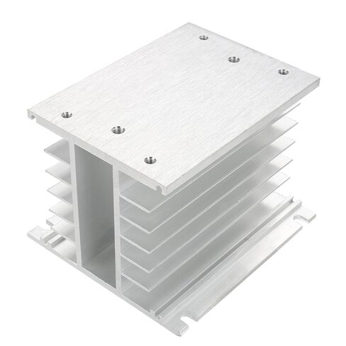 Baomain Aluminum Heat Sink SSR Dissipation for Single Phase Solid State Relay 10A - 100A in Kuwait