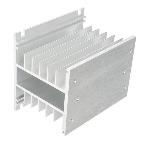 Baomain Aluminum Heat Sink SSR Dissipation for Single Phase Solid State Relay 10A - 100A in Kuwait