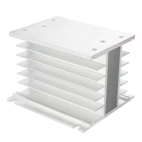 Baomain Aluminum Heat Sink SSR Dissipation for Single Phase Solid State Relay 10A - 100A in Kuwait