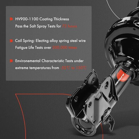 A-Premium Front Complete Strut and Coil Spring Assembly Compatible with Subaru WRX 2015-2021, 2.0L, 2-PC Set in Saudi Arabia