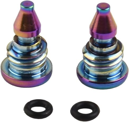 Bicycle Bleed Screws with O-Ring for Magura EBT Brakes, Titanium Alloy, 2 Pack(Golden) in Saudi Arabia