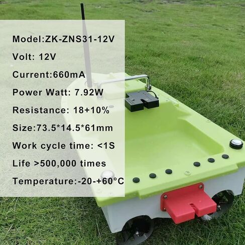 إصدار خط محرك مؤازر مغناطيسي 20 كجم من أجل CreseaProducts RC قارب طعم الصيد، الروبوتات، DIY (أسود) in Kuwait